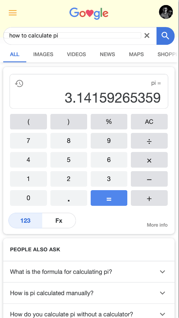 how to calculate pi