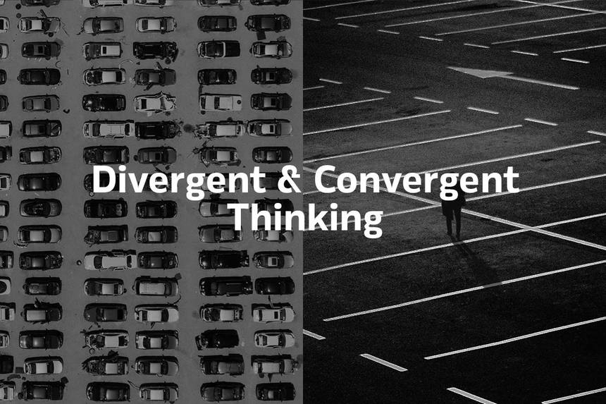 Divergent and convergent thinking - creative brief